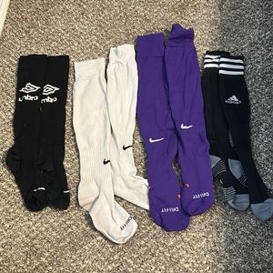 Women’s soccer socks bundle.